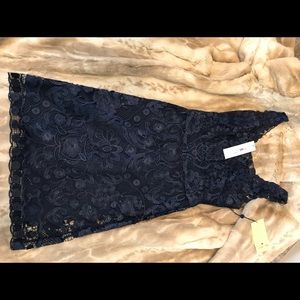 Navi blue KOBI HALPERIN dress NEW WITH TAG